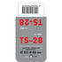 Ornament toba esapament TS-28 din otel inoxidabil lustruit racordare Ø33-46mm